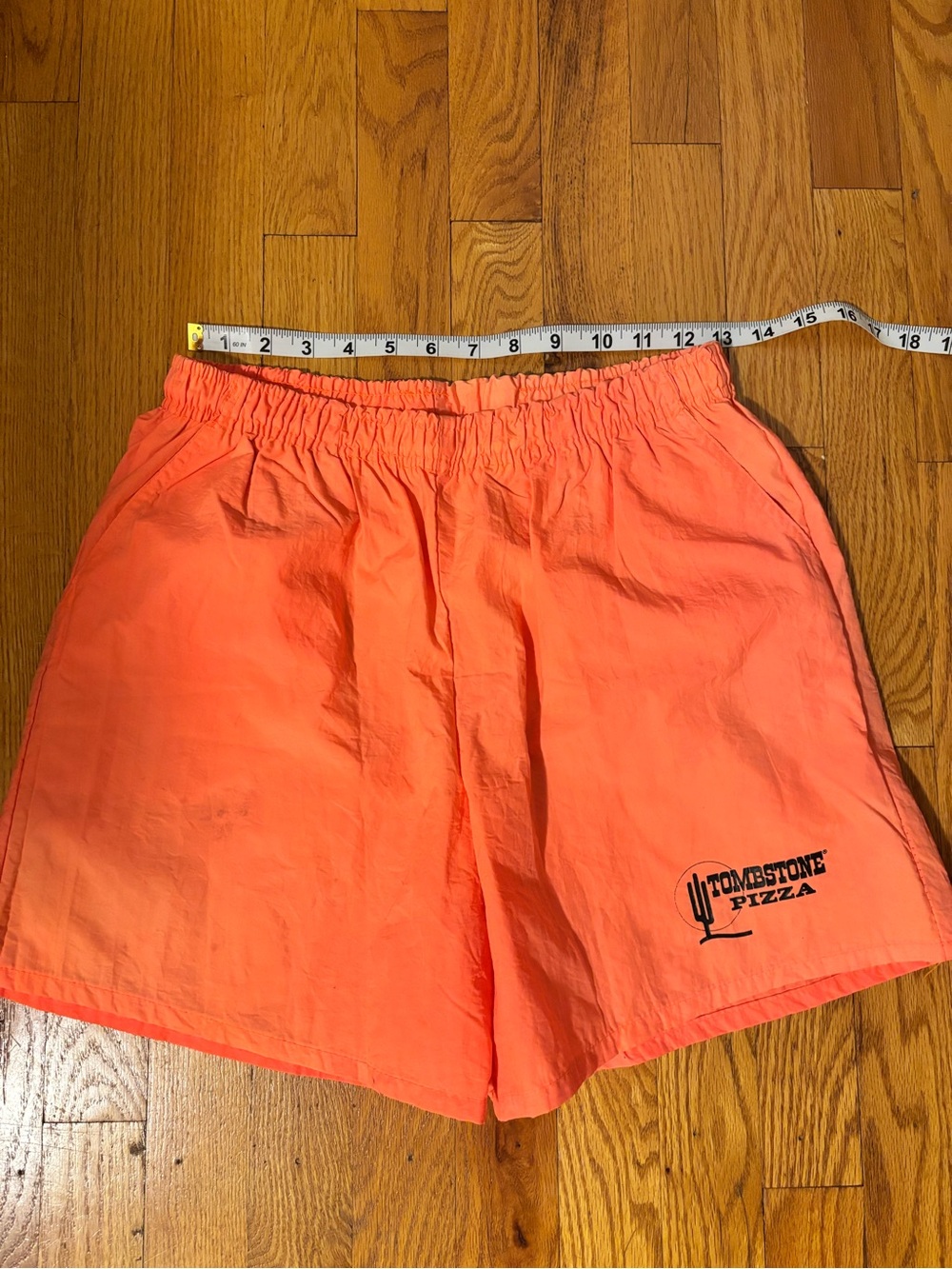 Vintage rare tombstone pizza shorts swim trunks